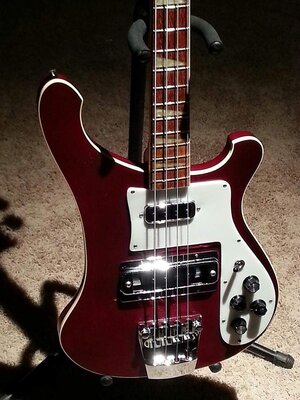 1981 Rickenbacker 4001 burgandyglo