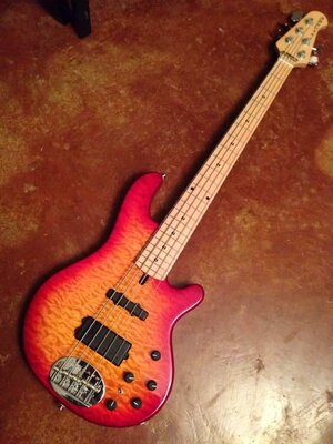 Lakland 55-02 Deluxe Cherry Burst/Maple