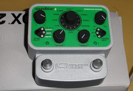 F/S Source Audio Soundblox 2 Dimension Reverb