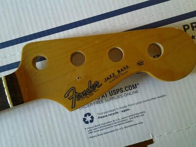 NOS 2005 Repro 60's American Jazz Bass Neck