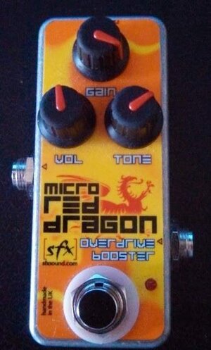 FS: [sfx] micro Red Dragon OD/boost pedal