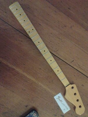 New Jazz Bass Neck Maple