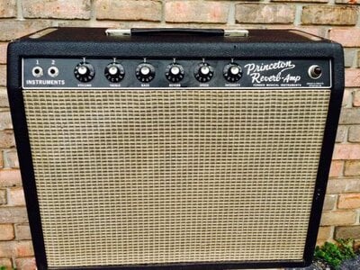 Fender Princeton Reverb Blackface - Vintage