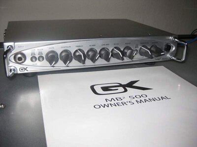 FS: GK Gallien Krueger MB2-500 Micro amp head