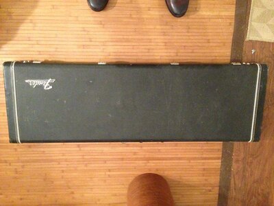 1967-1971 Fender Jazz Case w/ Tail