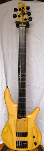 FS:Ibanez GWB-105 5 string fretless - RELIST - price reduced