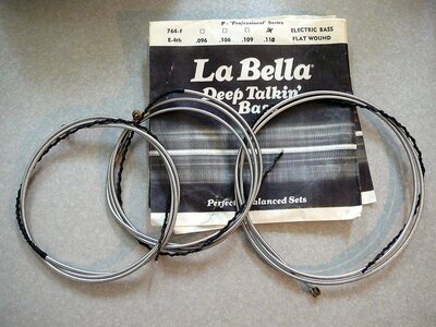 FS: LaBella E string Flats, Custom & Standard