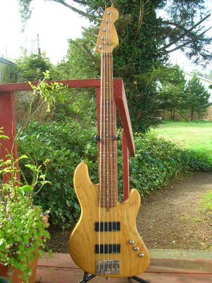 Warmoth Deluxe Five String Bass-$399 shipped CONUS