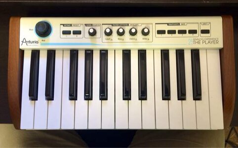 Arturia "The Player" Analog Experience midi controller $65