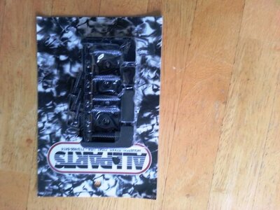 Hipshot 5 string bridge black