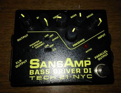 FS/FT: Tech 21 Sans Amp BDDI