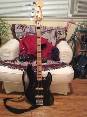 Mij Geddy Lee Fender Jazz w/DiMarzio Model j for a Passive P