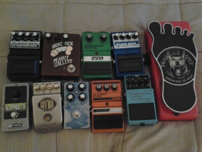 A Few Pedals....... 11 To Be Exact...