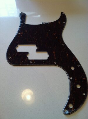 Tortoise Pickguard for Fender P bass new