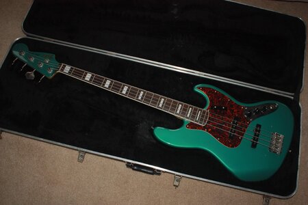 Fender MIJ Japan '75 Reissue RI Jazz bass Ocean Turquoise Non-export