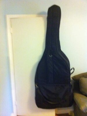 Used 3/4 mooradian bass cover bag