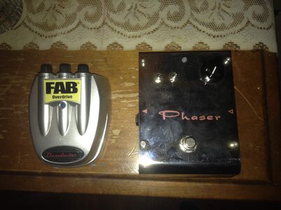 Danelectro fab overdrive & Biyang ph-8  phaser pedals