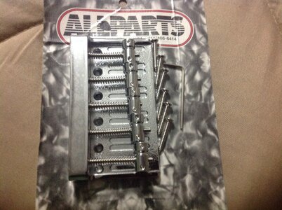 5 Str. 19mm bass bridge. New unopen. $18.00