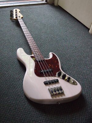 Atkinson Trans-White Custom J-Bass (Nordstrand Pups/Awesome!)