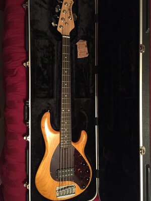 Ernie Ball 5 string Big Al, Bongo,Reflex or Stingray all rosewood or roasted maple neck