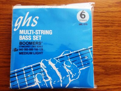 GHS Boomers 6 string set