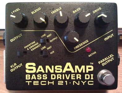 Sans amp bass driver