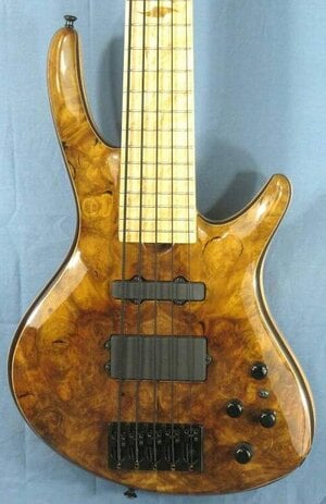 Roscoe Century 5 Burl top with J/MM configuration