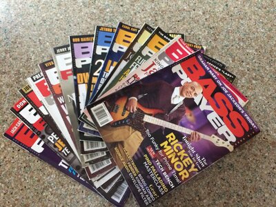 Every 2011 Issue of Bass Player Magazine