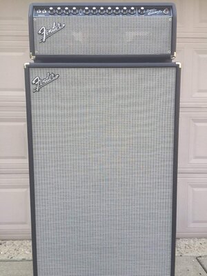 PRICE DROP - $1,600 Fender Super Bassman 300 With Fender Neo 8X10 Cab