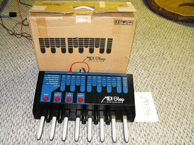 Midi Step Foot Pedals and Oberheim Arpeggiator