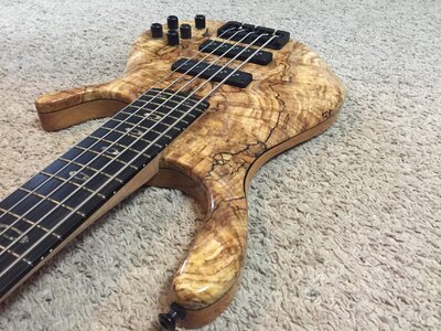 Carl S. Custom bass for sale