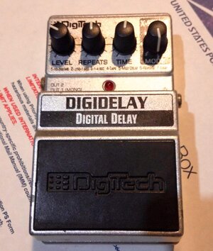 Digitech Digidelay digital delay W/box