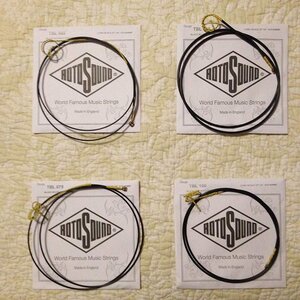 Rotosound Tru Bass 88 RS88LD Black Nylon Tapewounds