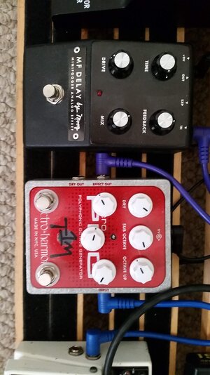 Minifooger MF delay and POG w/ T1M mod