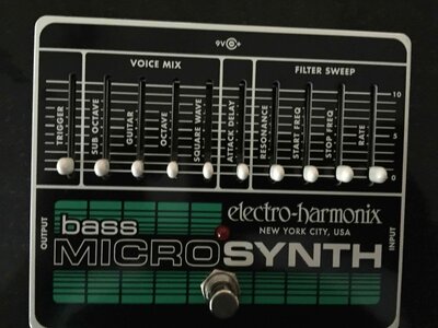 EHX Bass Micro Synth - As New