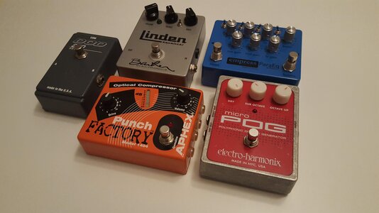 Pedal scale-back. Barber, EHX, Empress, etc.