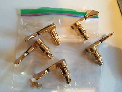 Set of 5 Gotoh Tuners 3+2