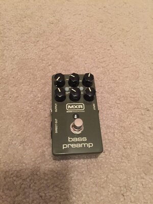 MXR Bass Preamp M81