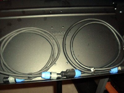 Neutrik Speaker Cables $10 ea