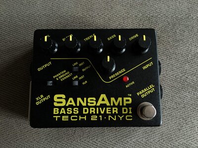 Tech 21 SansAmp BDDI Preamp