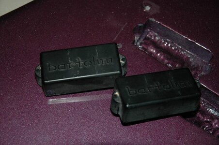 Very Vintage Bartolini P Precision bass pickups