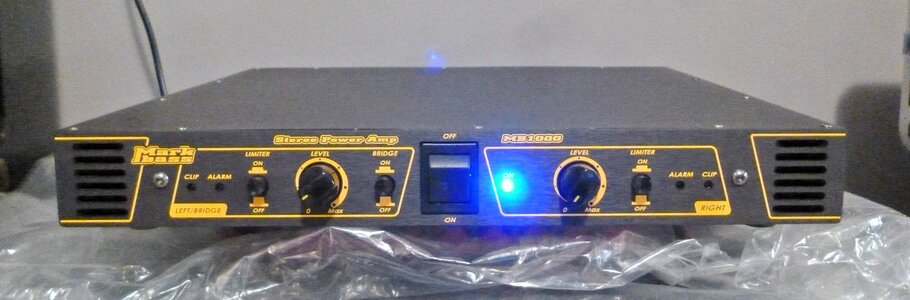 RARE Markbass MB1000 power amp!