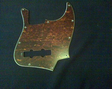 Tort Pickguards for Precision and Jazz Basses--Cheap!