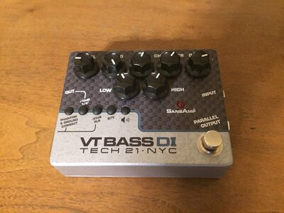 Tech 21 VT Bass DI for Sansamp BDDI