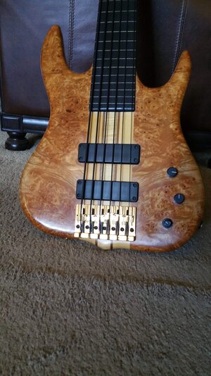 Haydn Williams (Overwater) Smith Style 6 Fretless