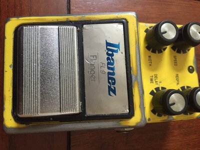 Ibanez FL9 Flanger - Relic’d with clear coat! Now with Best Offer