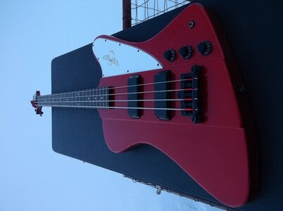 Epiphone Thunderbird Bass Red with Hard Shell Case $300 Shipped