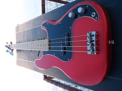 Fender Precision Bass USA Red with Hard Shell Case $840 Shipped