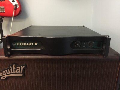 Crown K1 power amp