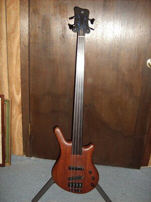 1997 Warwick Thumb Fretless (pending funds)